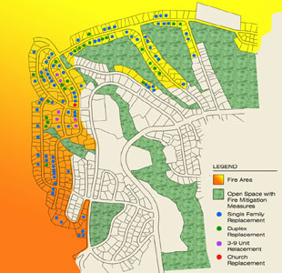 reconstruction map
