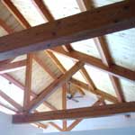 open ceiling