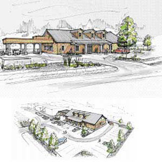 Bank sketches