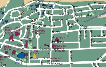 downtown map